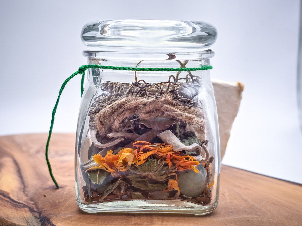 Prosperity Spell Jar - Pathway to Abundance and Blessings