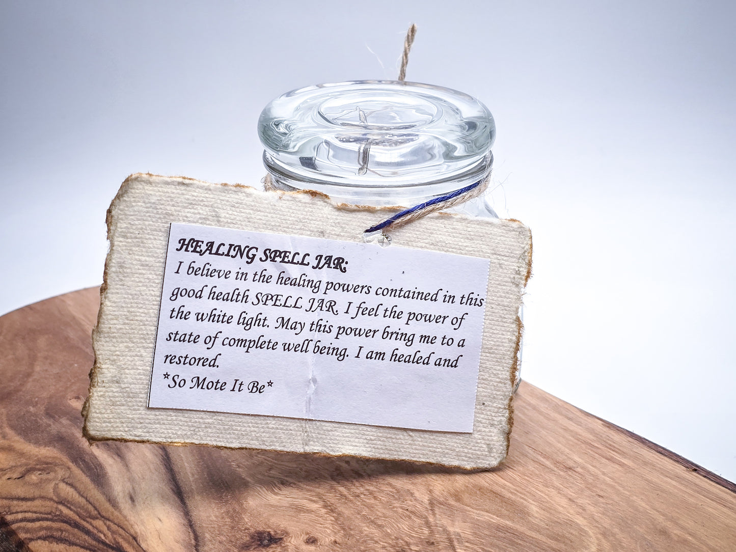 Healing Spell Jar: A Symbol of Well-being and Restoration