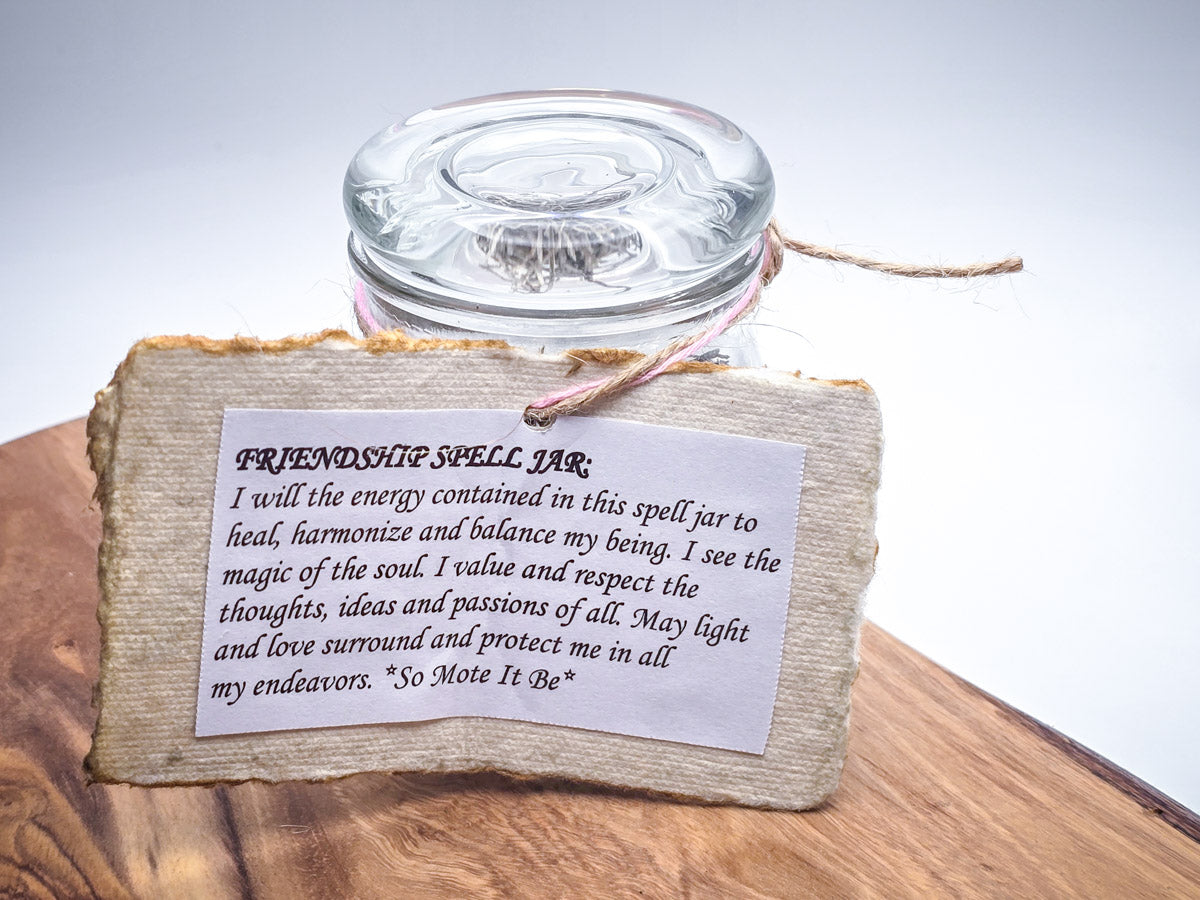 Friendship Spell Jar: Cultivate Bonds of Harmony and Understanding