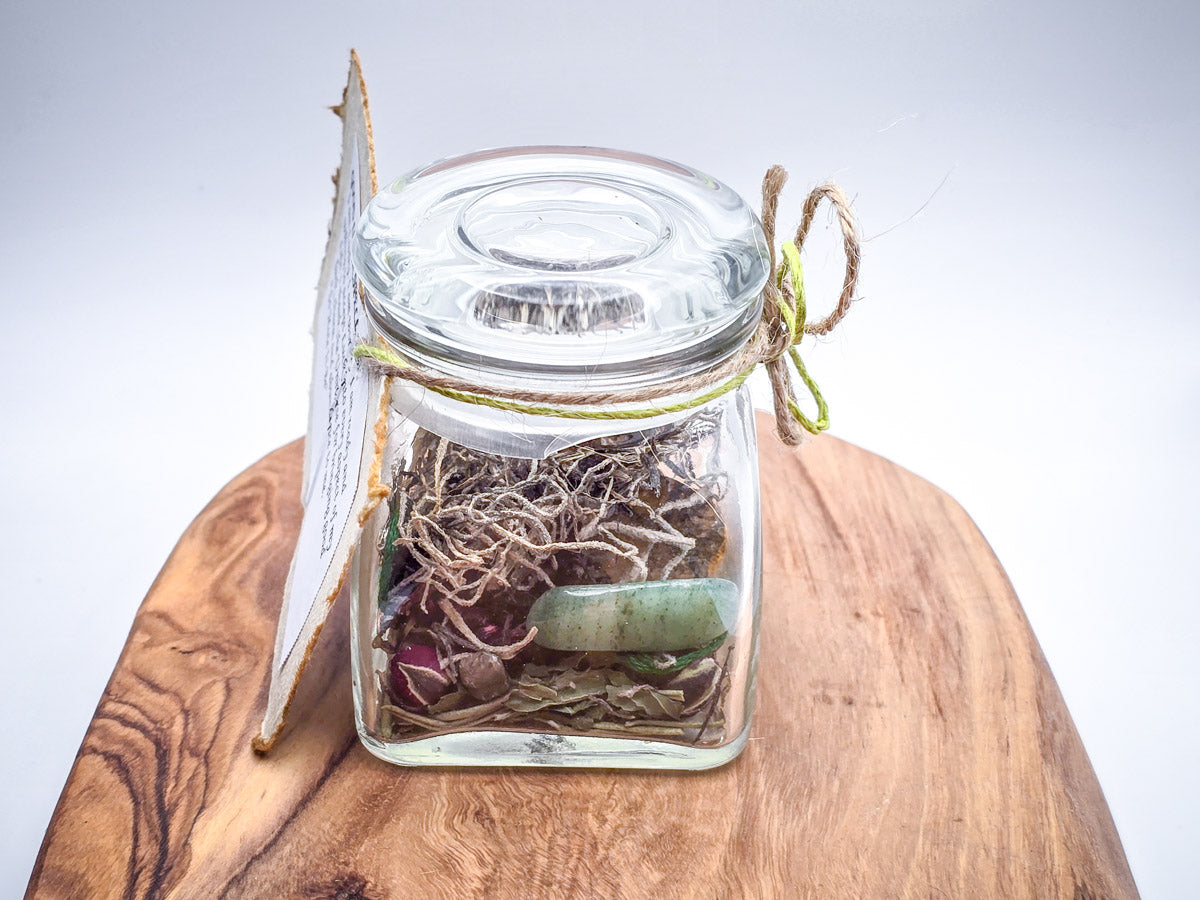 Good Luck Spell Jar: Embrace Fortune and Abundance