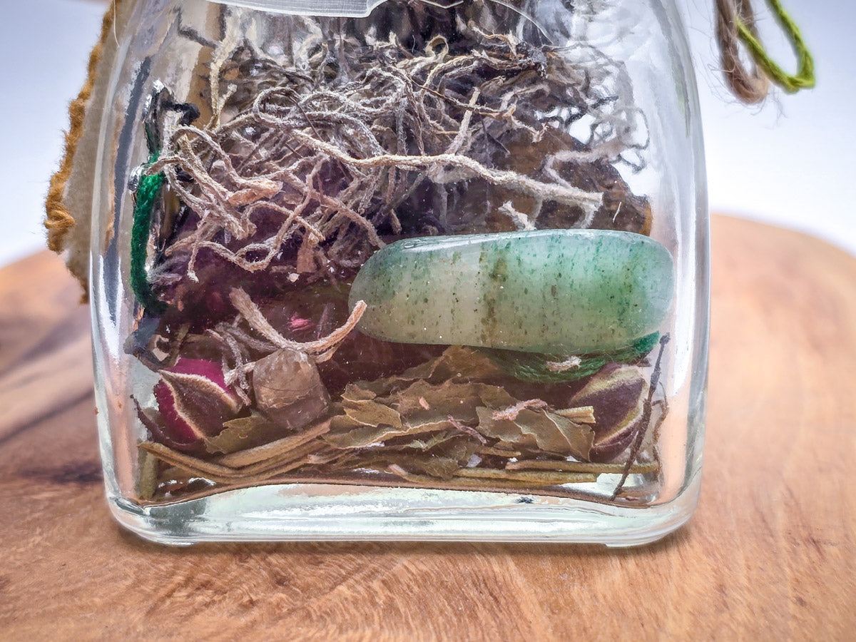 Good Luck Spell Jar: Embrace Fortune and Abundance