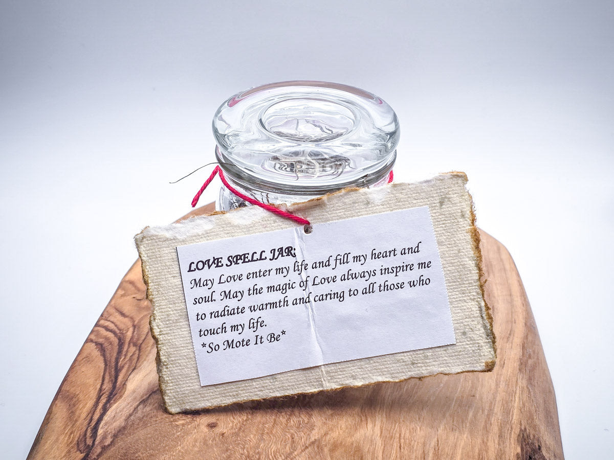 Love Spell Jar: Embrace the Essence of Love and Warmth