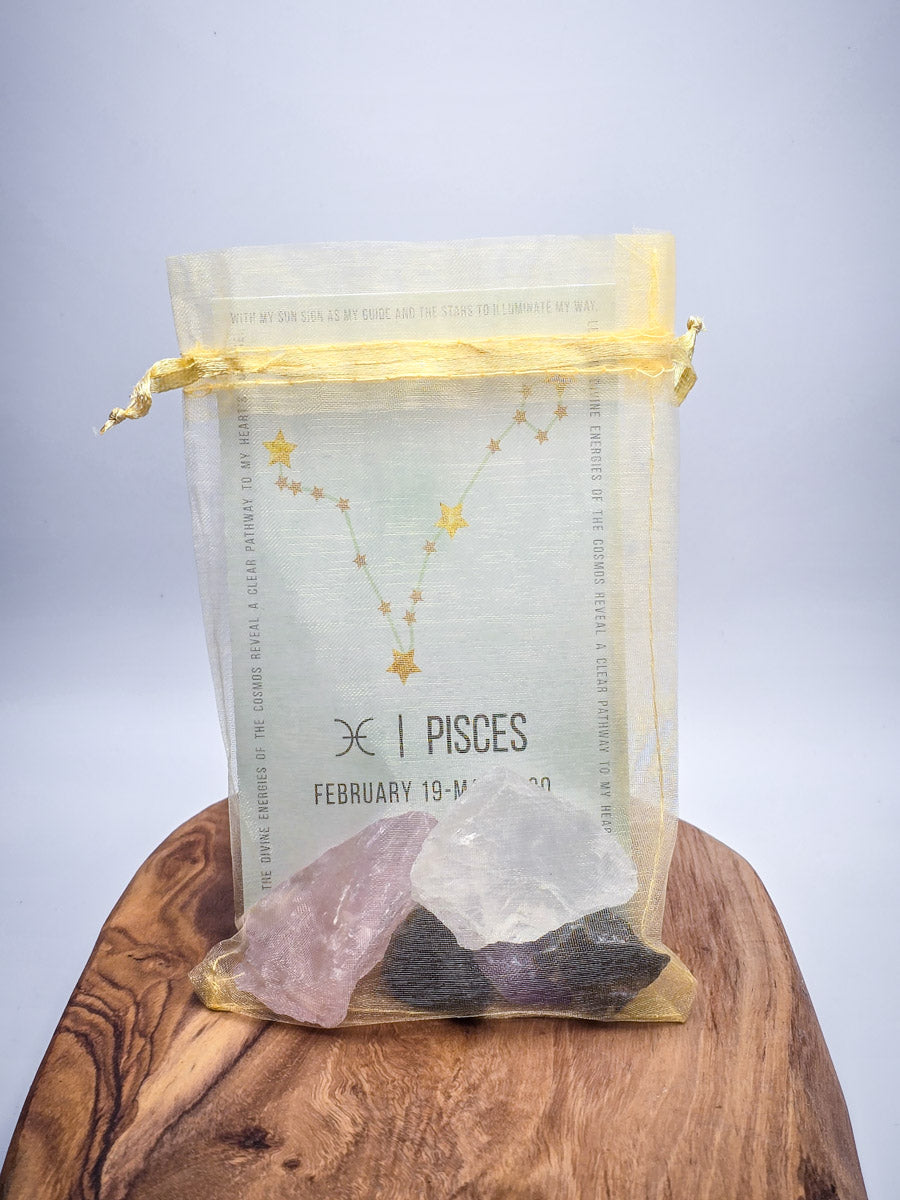 Pisces Zodiac Bag - Clarity & Love