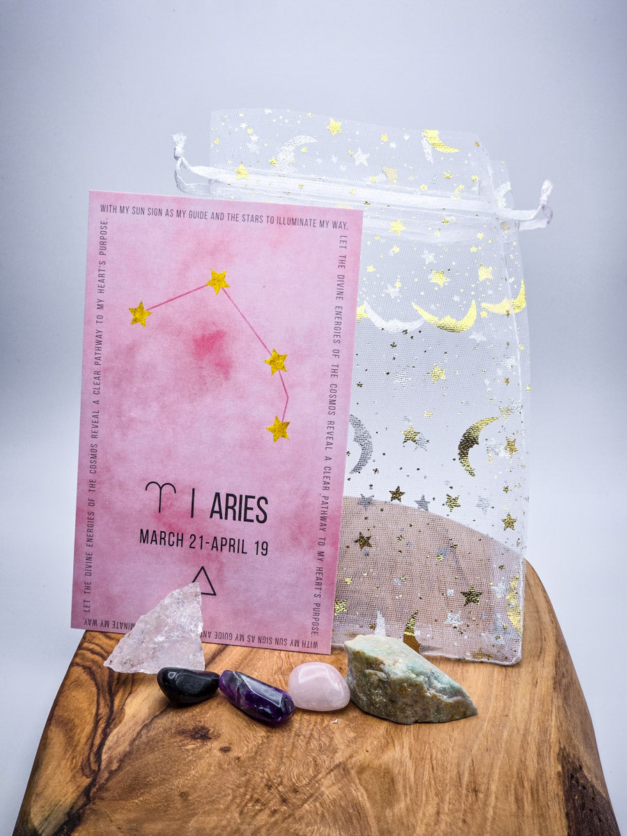 Aries Zodiac Bag - Healing & Self-Care