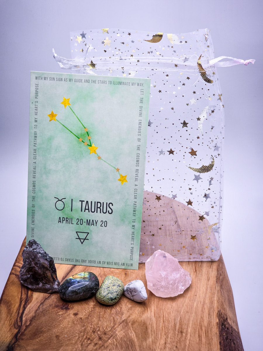 Taurus Zodiac Bag - Serenity & Release