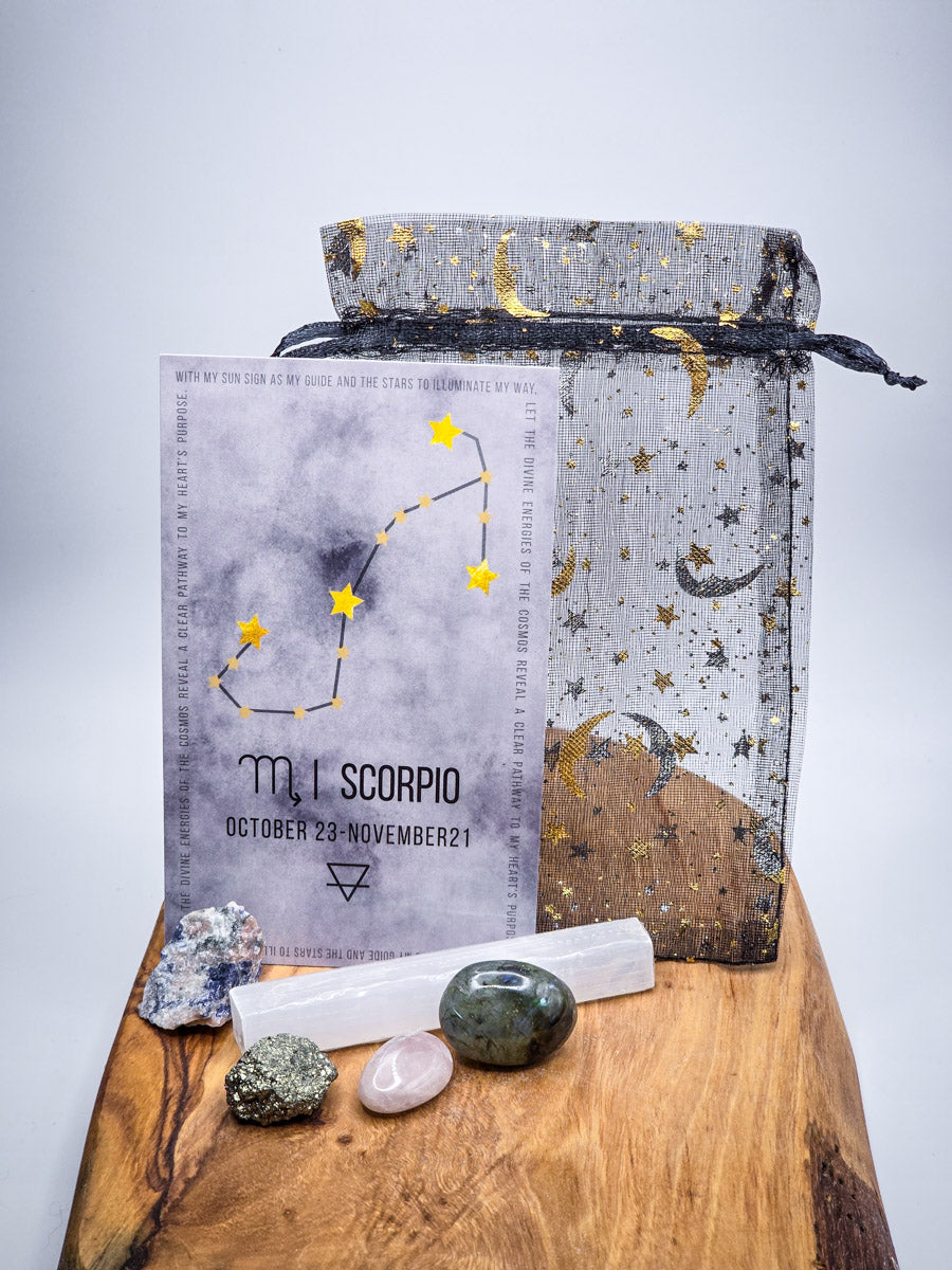 Scorpio Zodiac Stones for Healing & Communication